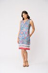 FOIL SUN SATIONAL DRESS