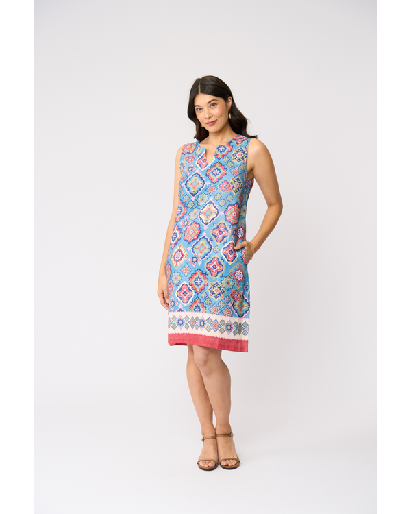FOIL SUN SATIONAL DRESS
