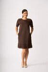 FOIL CROWD PLEASER DRESS