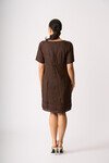 FOIL CROWD PLEASER DRESS