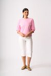 MEMO DETAIL SLEEVE SWEATSHIRT