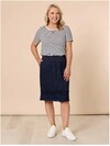 GORDON SMITH RUFFLE HEM SKIRT