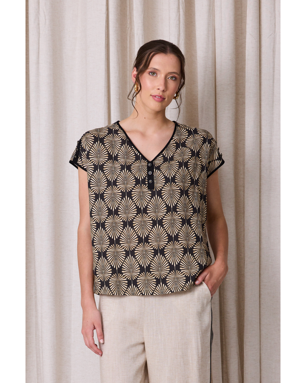 NEWPORT GABY PRINT TOP