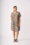 PREEN BACK PLEAT DRESS