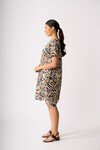 PREEN BACK PLEAT DRESS