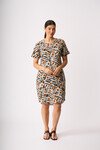 PREEN BACK PLEAT DRESS