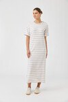 EB+IVE STUDIO STRIPE TSHIRT DRESS