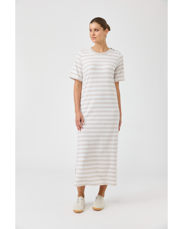 EB+IVE STUDIO STRIPE TSHIRT DRESS