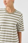 EB+IVE STUDIO STRIPE TSHIRT DRESS