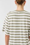 EB+IVE STUDIO STRIPE TSHIRT DRESS