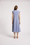 EB+IVE DUSK DENIM MAXI DRESS