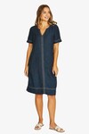 JUMP TACK STITCH DRESS