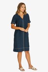 JUMP TACK STITCH DRESS