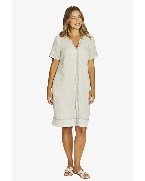 JUMP TACK STITCH DRESS