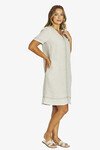 JUMP TACK STITCH DRESS