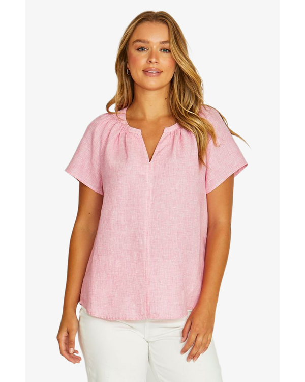 JUMP MINI CHECK TOP