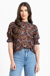 SEEKING LOLA MOVEMENT BLOUSE