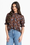 SEEKING LOLA MOVEMENT BLOUSE