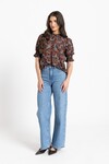 SEEKING LOLA MOVEMENT BLOUSE