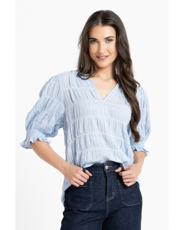 SEEKING LOLA BUTTERFLY TOP
