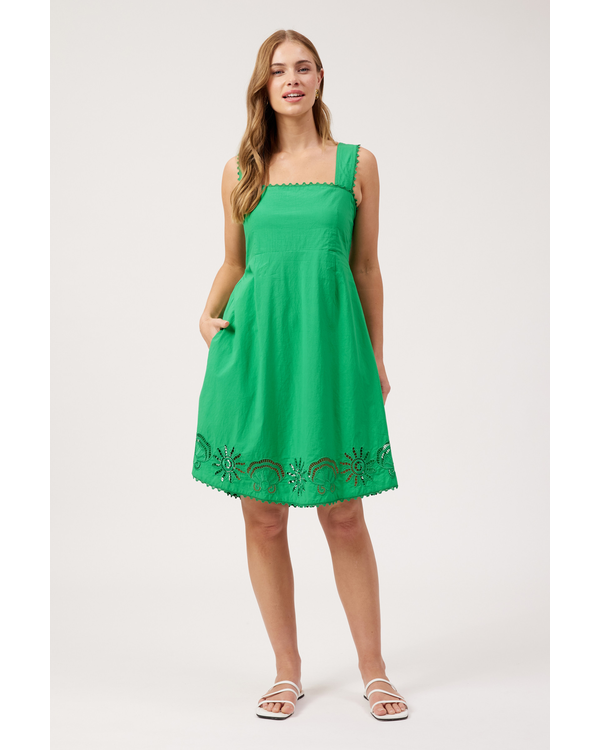 HAVEN LARISSA BRODERIE DRESS
