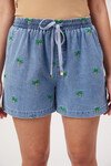 HAVEN MAURITIUS EMB SHORT