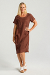 BLACKSTONE LILLIAN BUBBLE HEM DRESS