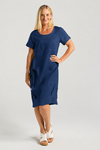 BLACKSTONE LILLIAN BUBBLE HEM DRESS