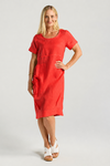 BLACKSTONE LILLIAN BUBBLE HEM DRESS