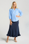 BLACKSTONE RENATA LINEN BLOUSE