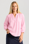 BLACKSTONE RENATA LINEN BLOUSE