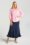 BLACKSTONE RENATA LINEN BLOUSE
