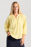 BLACKSTONE RENATA LINEN BLOUSE