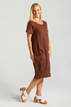 BLACKSTONE LILLIAN BUBBLE HEM DRESS
