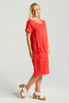 BLACKSTONE LILLIAN BUBBLE HEM DRESS