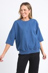 ELM DENIM LOOK MAZIE SWEAT