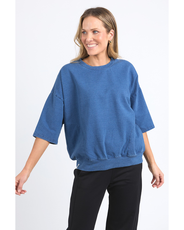 ELM DENIM LOOK MAZIE SWEAT