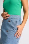 KNEWE DENIM SKIRT