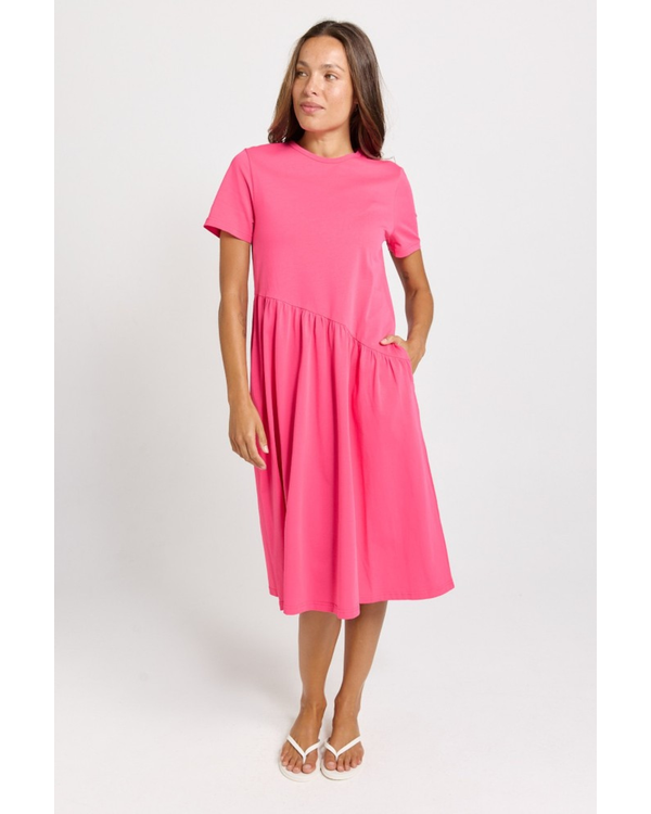 BETTY BASICS AVA ASYMMETRICAL DRESS