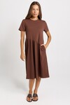 BETTY BASICS AVA ASYMMETRICAL DRESS