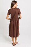 BETTY BASICS AVA ASYMMETRICAL DRESS