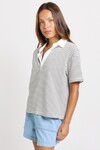 BETTY BASICS FREDDY POLO TOP