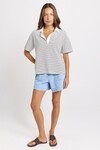 BETTY BASICS FREDDY POLO TOP