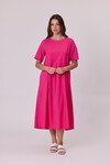 DEMOCRACY HAVANA LINEN LONG DRESS
