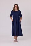 DEMOCRACY HAVANA LINEN LONG DRESS