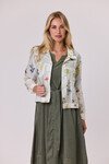 CLASSIFIED VALENCIA FLOWER VOILE JACKET