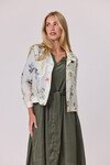 CLASSIFIED VALENCIA FLOWER VOILE JACKET