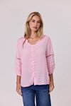 CLASSIFIED PRETTY BRAID TRIM TOP