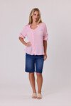CLASSIFIED PRETTY BRAID TRIM TOP