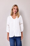 CLASSIFIED PRETTY BRAID TRIM TOP